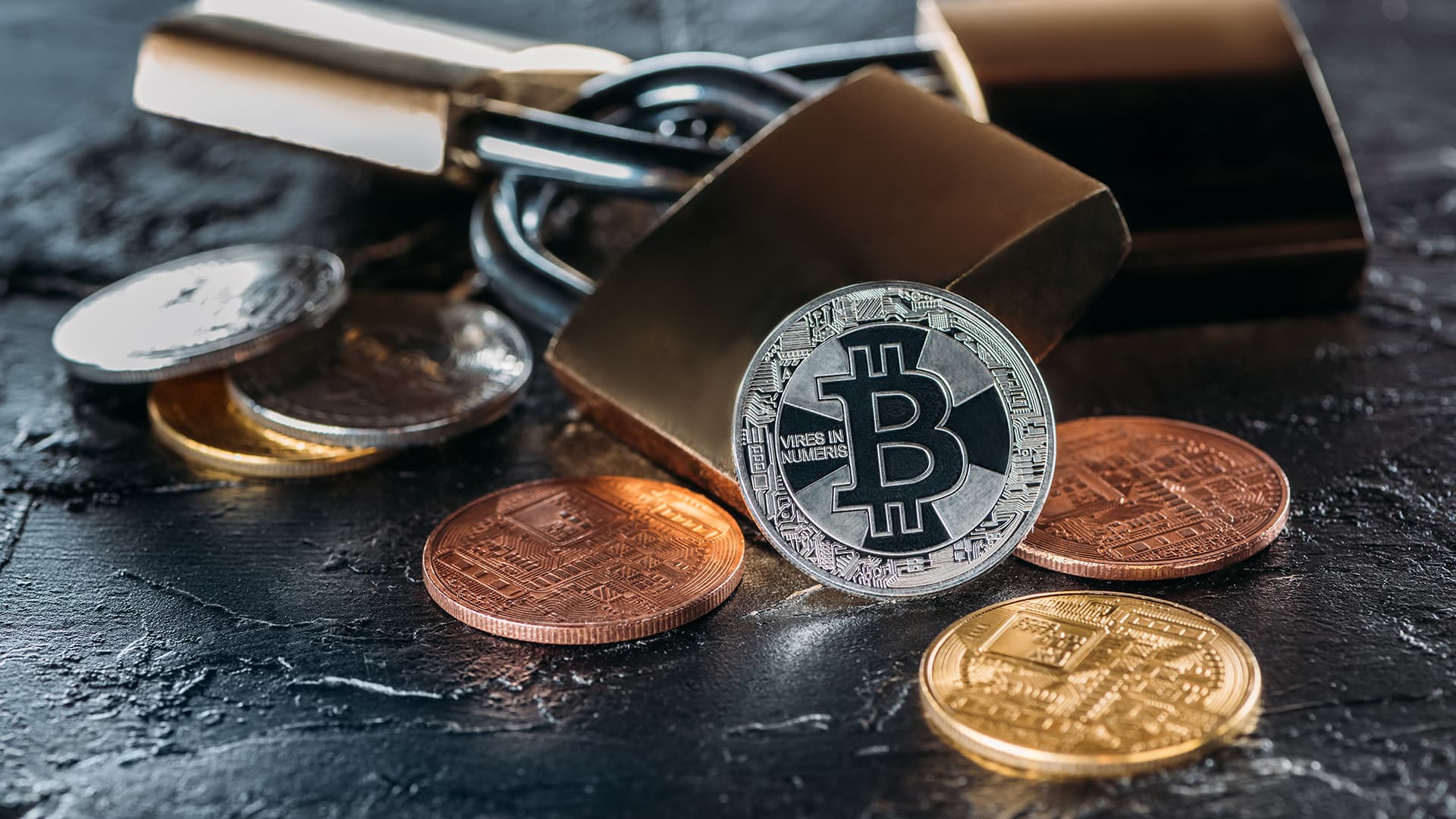 Crypto regulation and rules concept image
